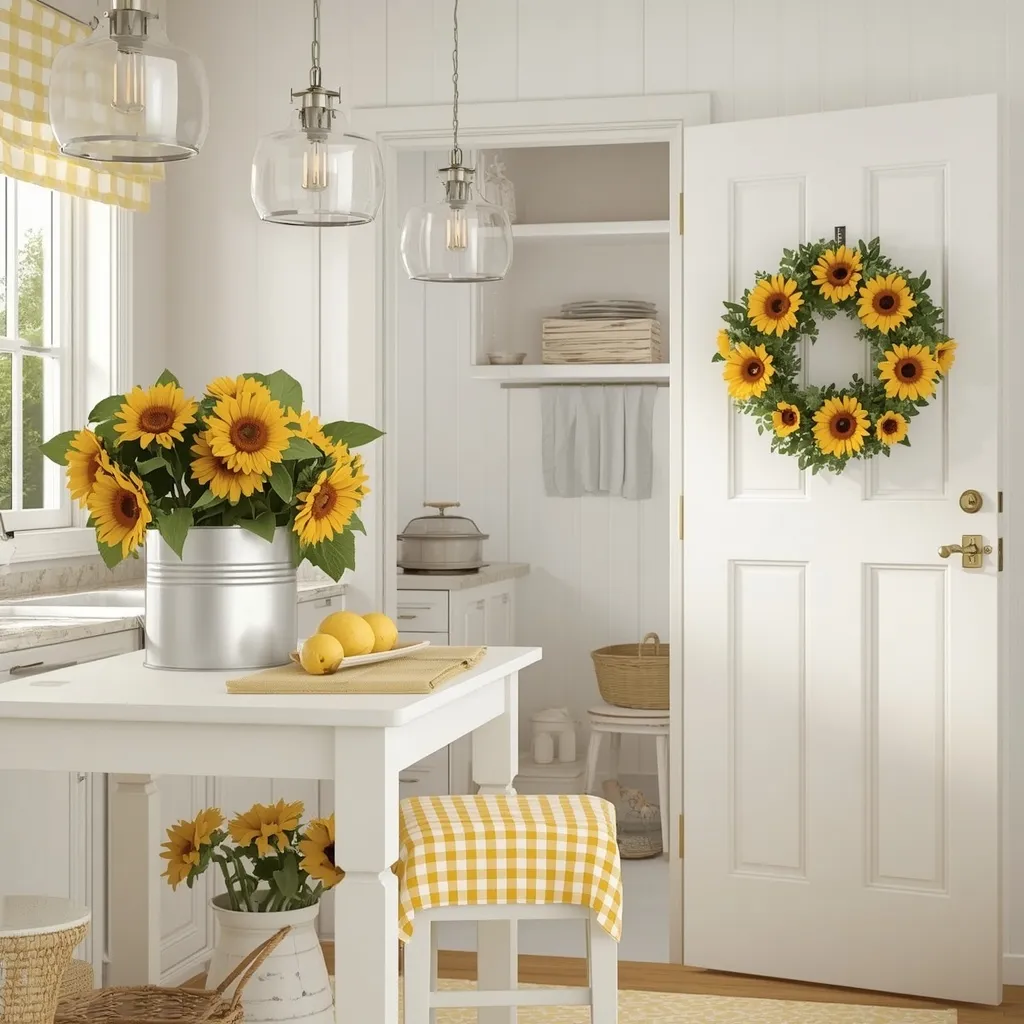 summer farmhouse kitchen
