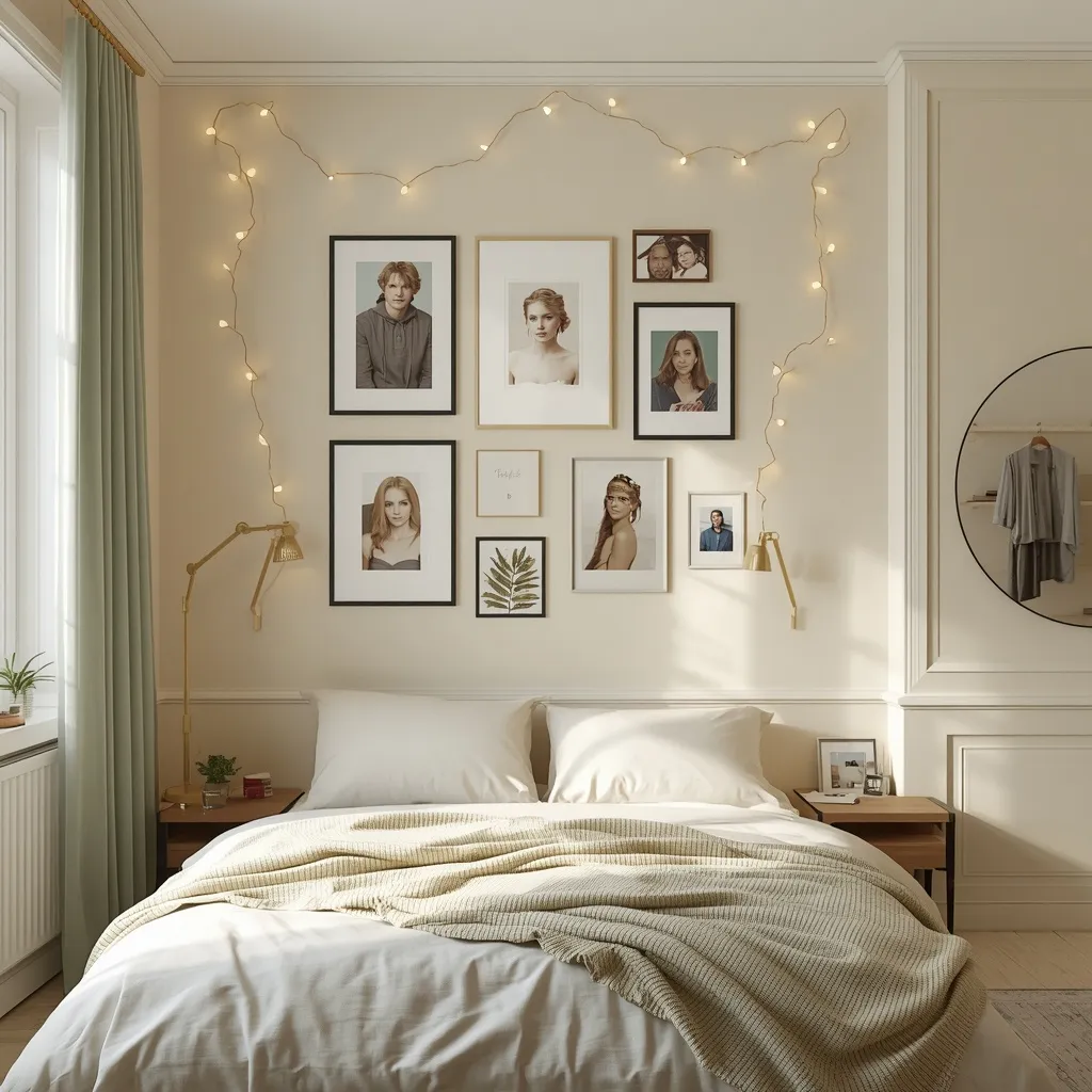 Aesthetic teen girl bedroom