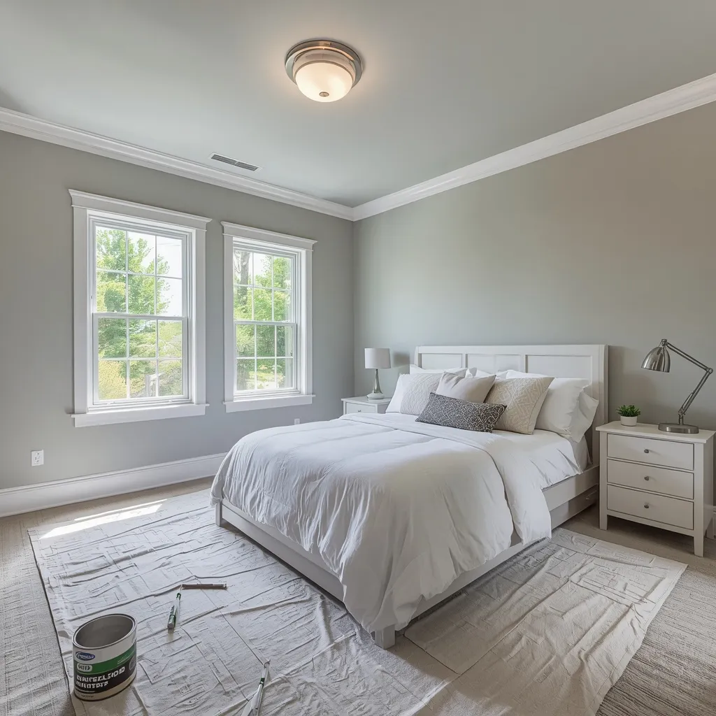 Paint only bedroom makeover