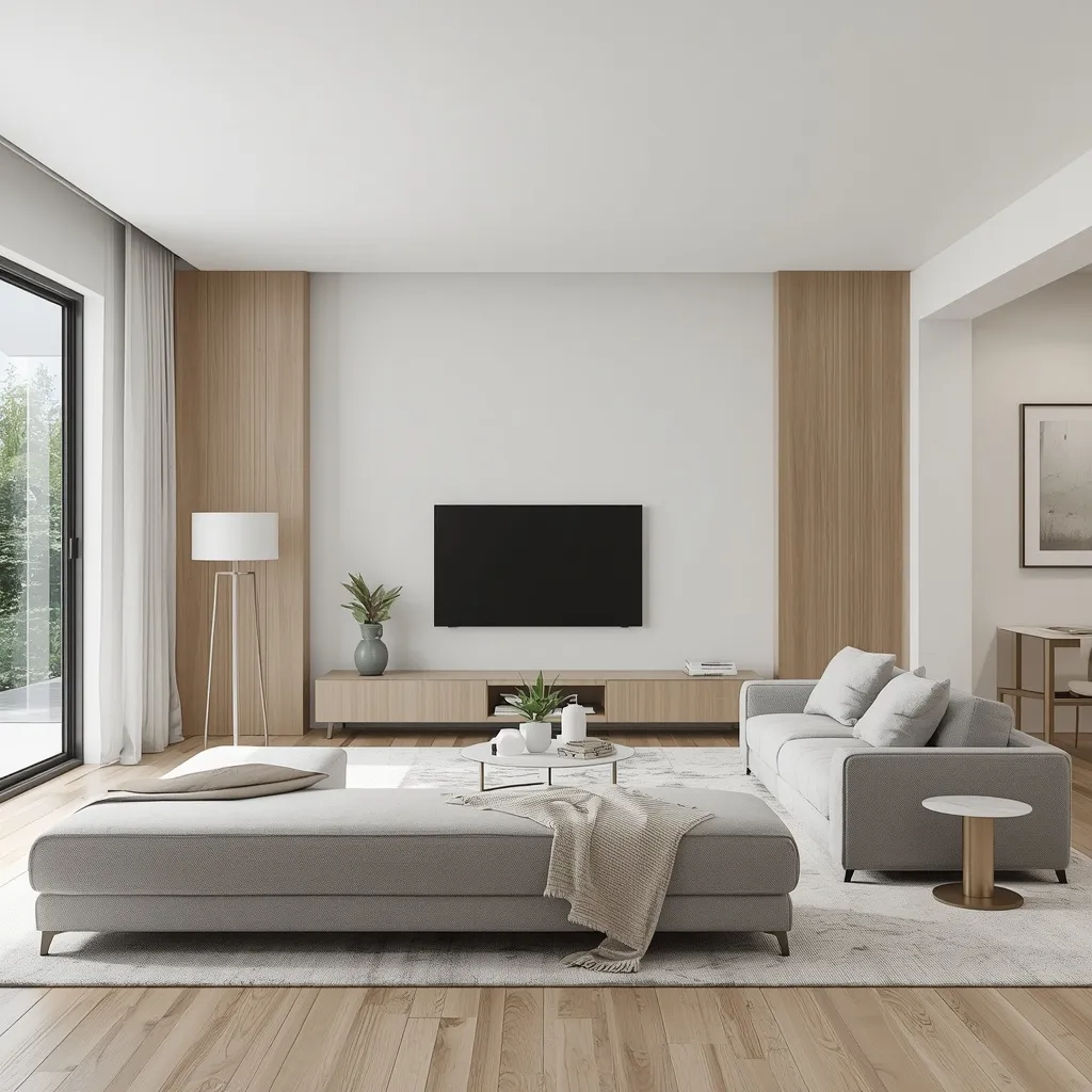 Low profile furniture living room
