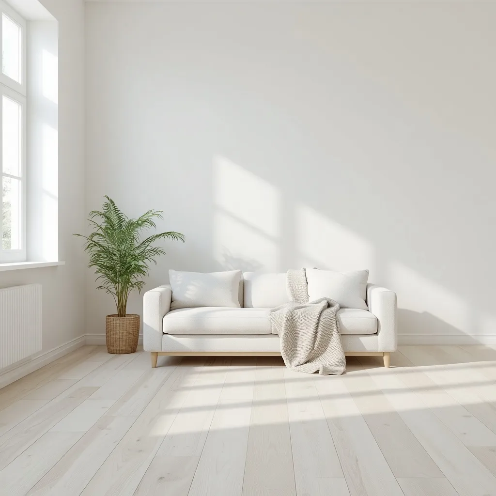 Scandi coastal living room