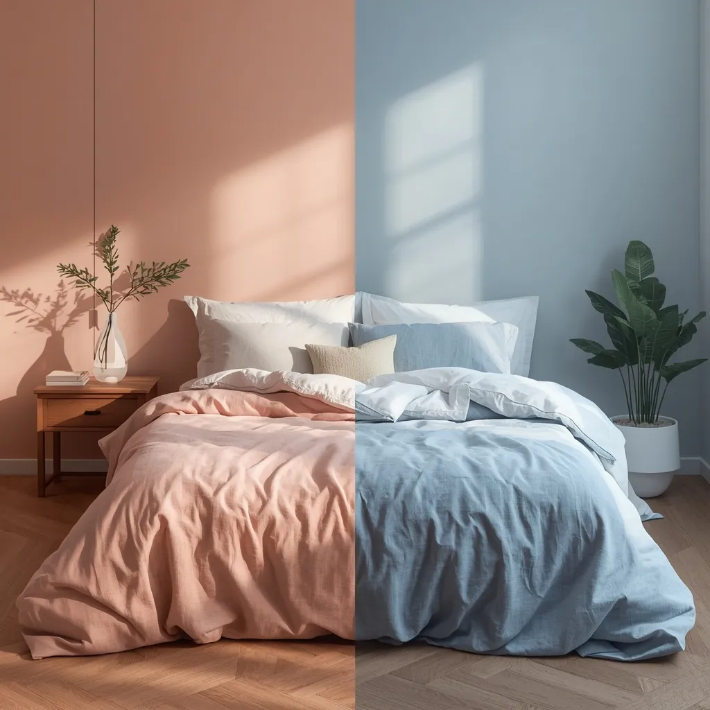 Bedding led bedroom makeover