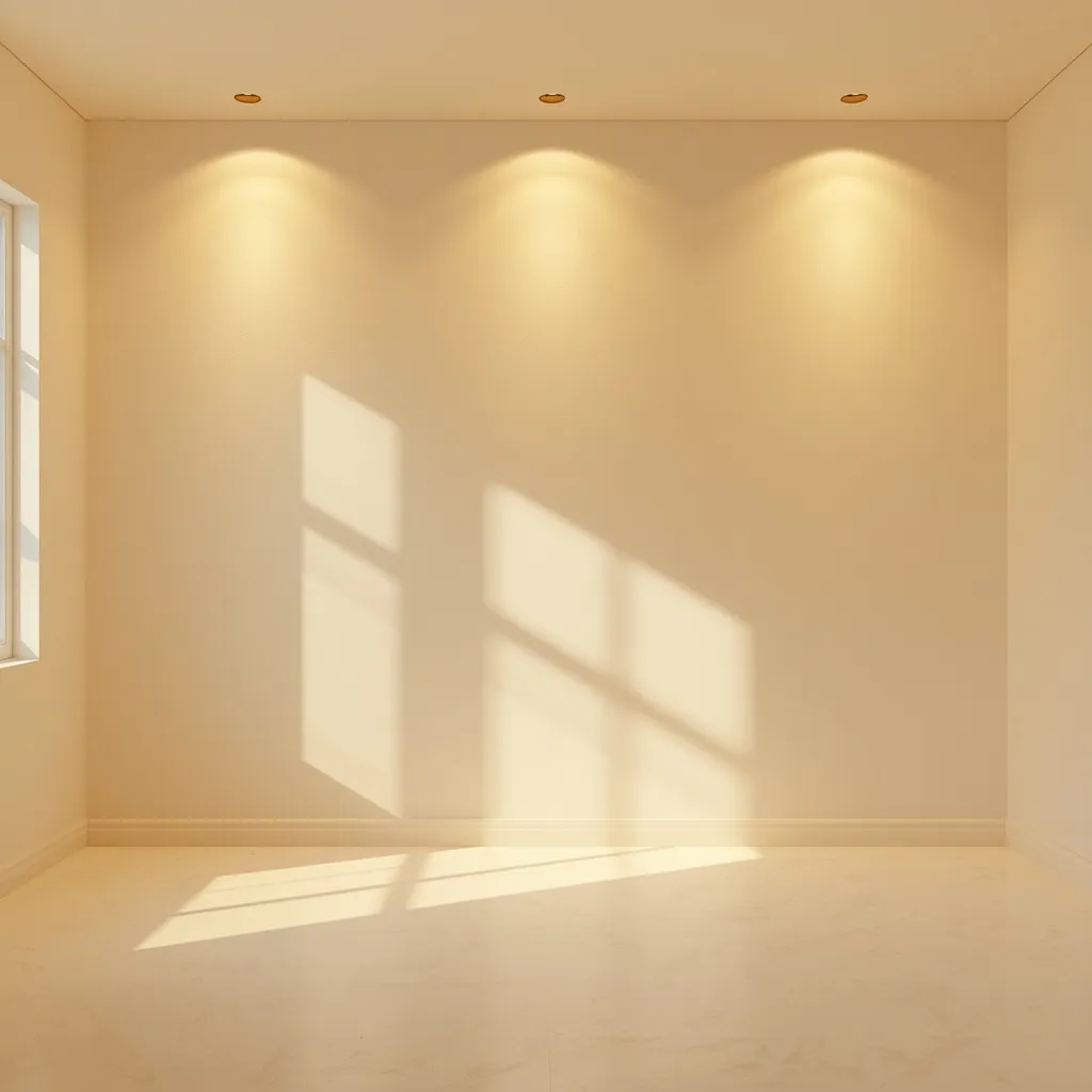 Bright scheme for dark living room