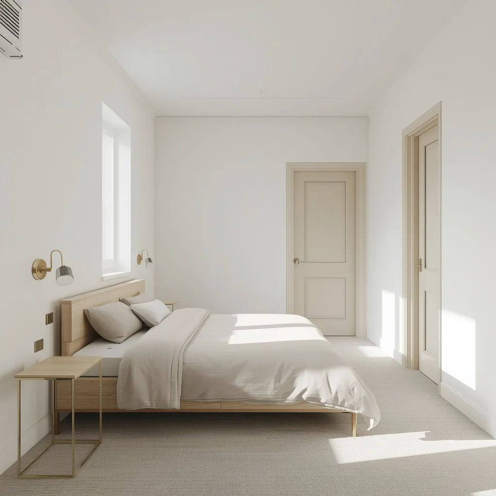 Small bedroom cool layout