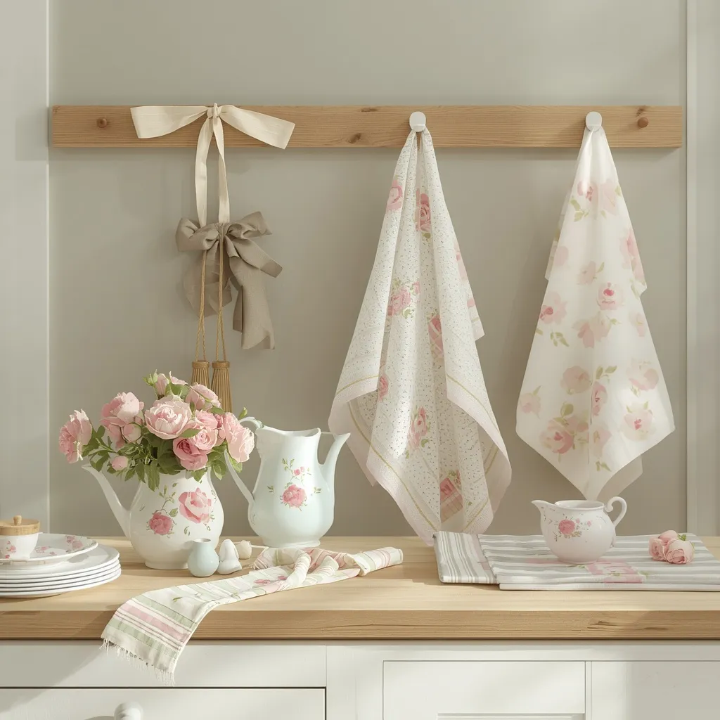 Cottage farmhouse summer kitchen