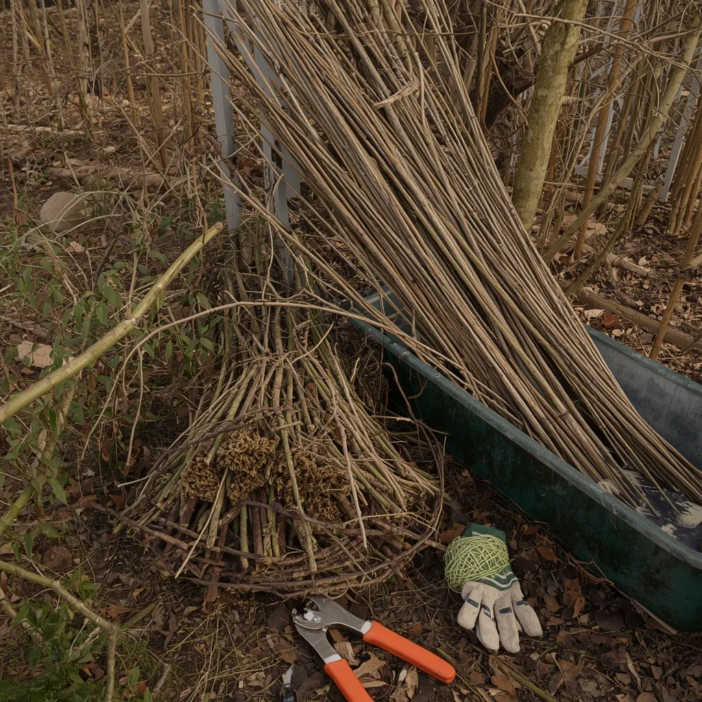 Sorting branches for a twig trellis
