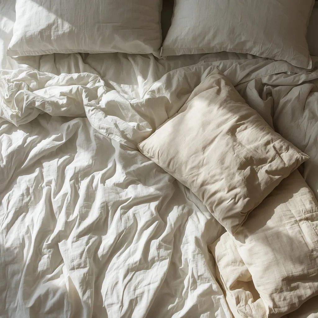 Breathable linen summer bedding