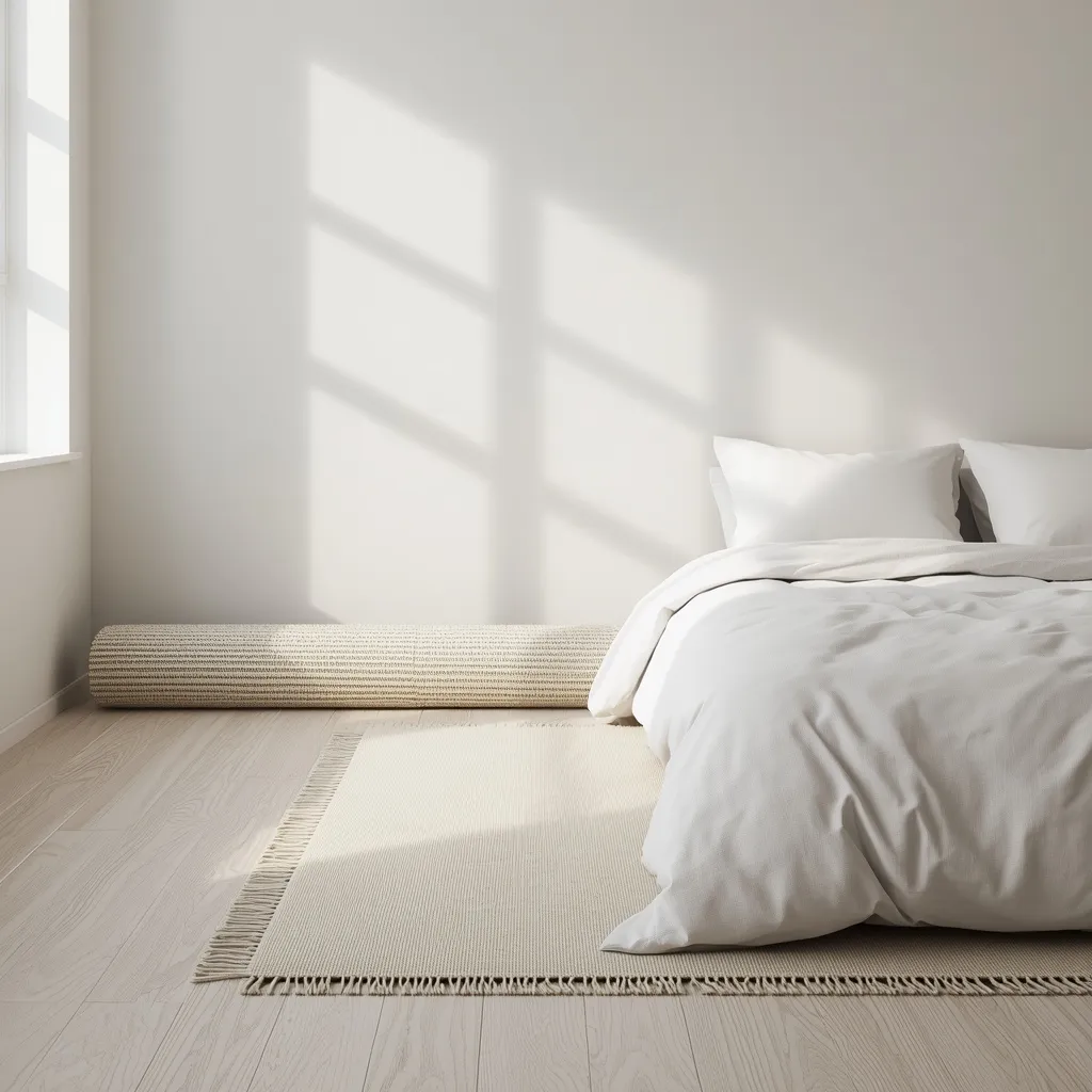 Bedroom airflow fan layout