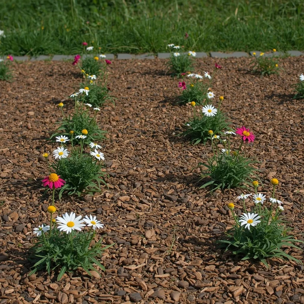 Budget first year flower bed