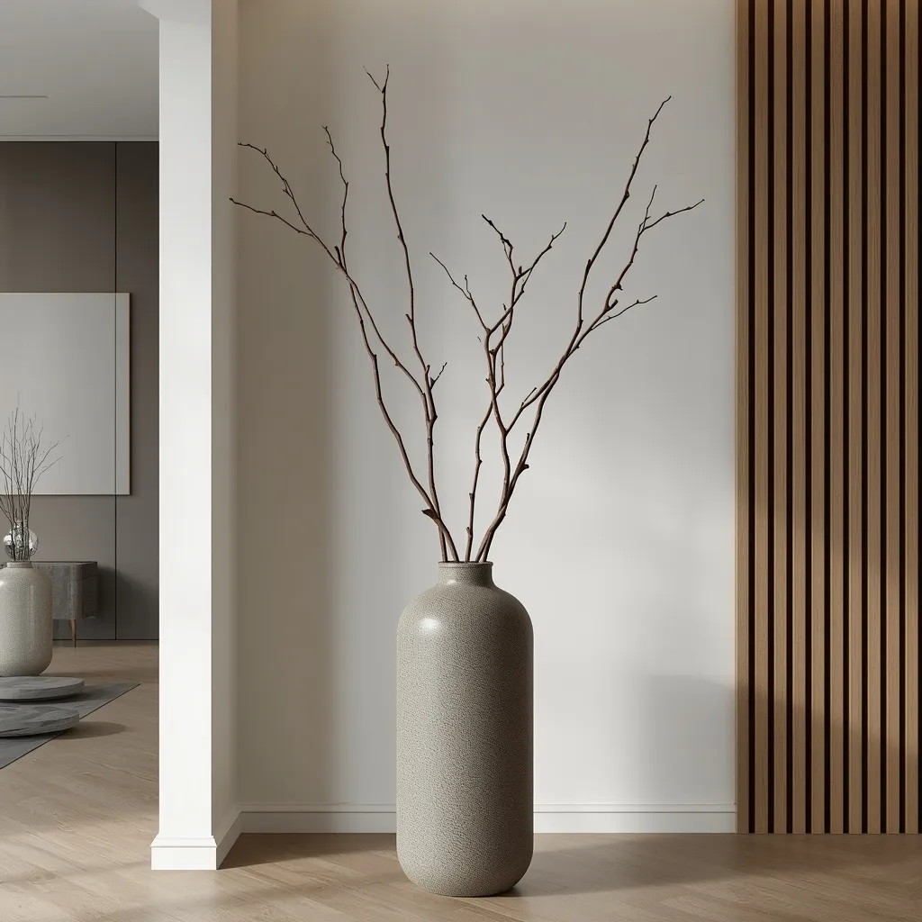 Bare branches tall vase filler