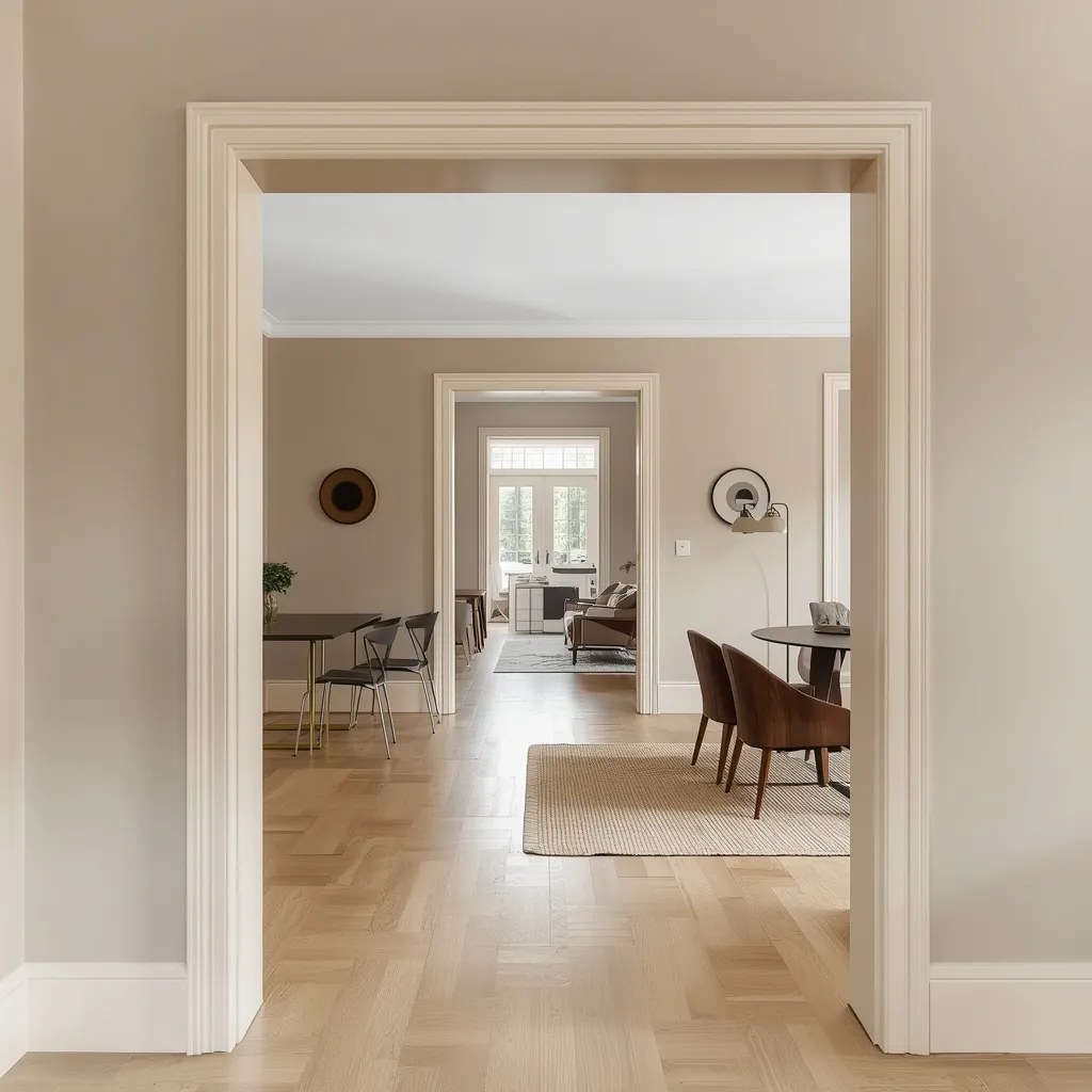 Warm greige whole-house color palette