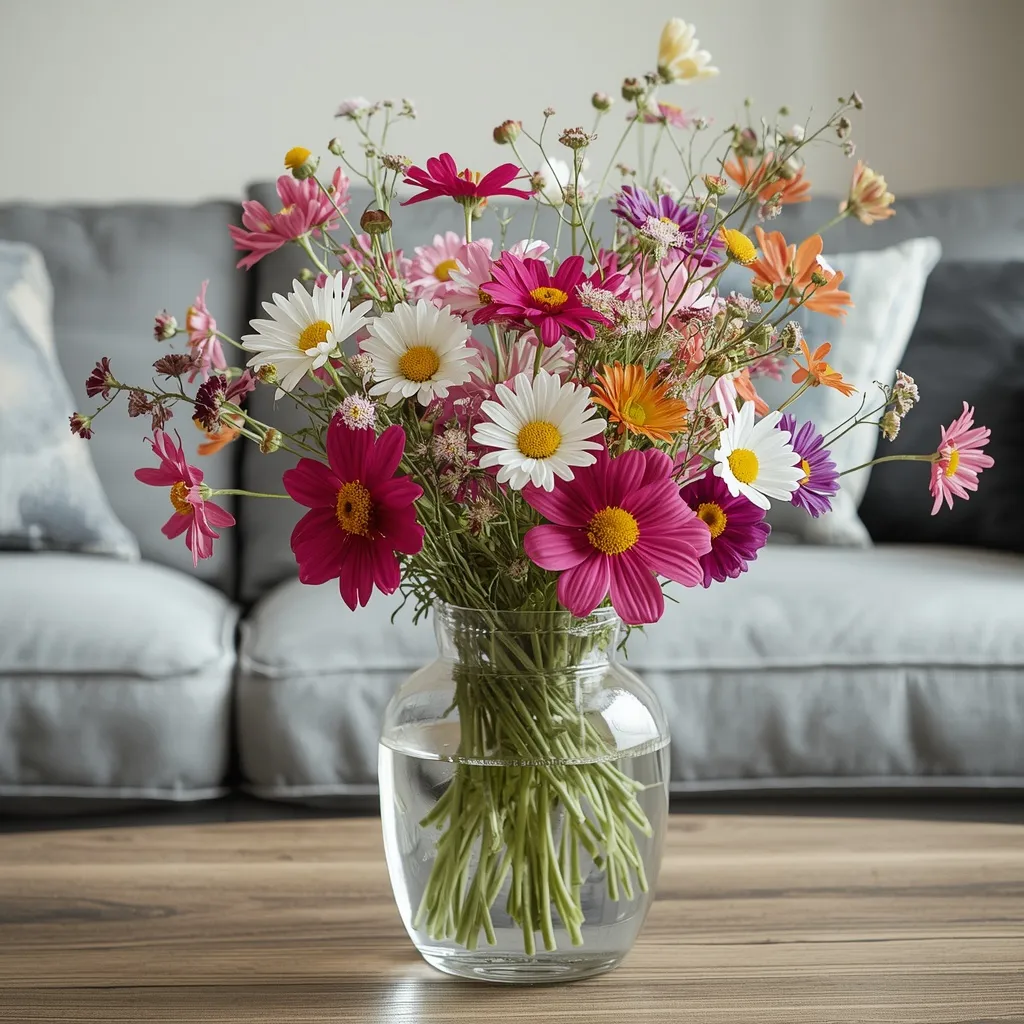 Summer wildflower vase filler