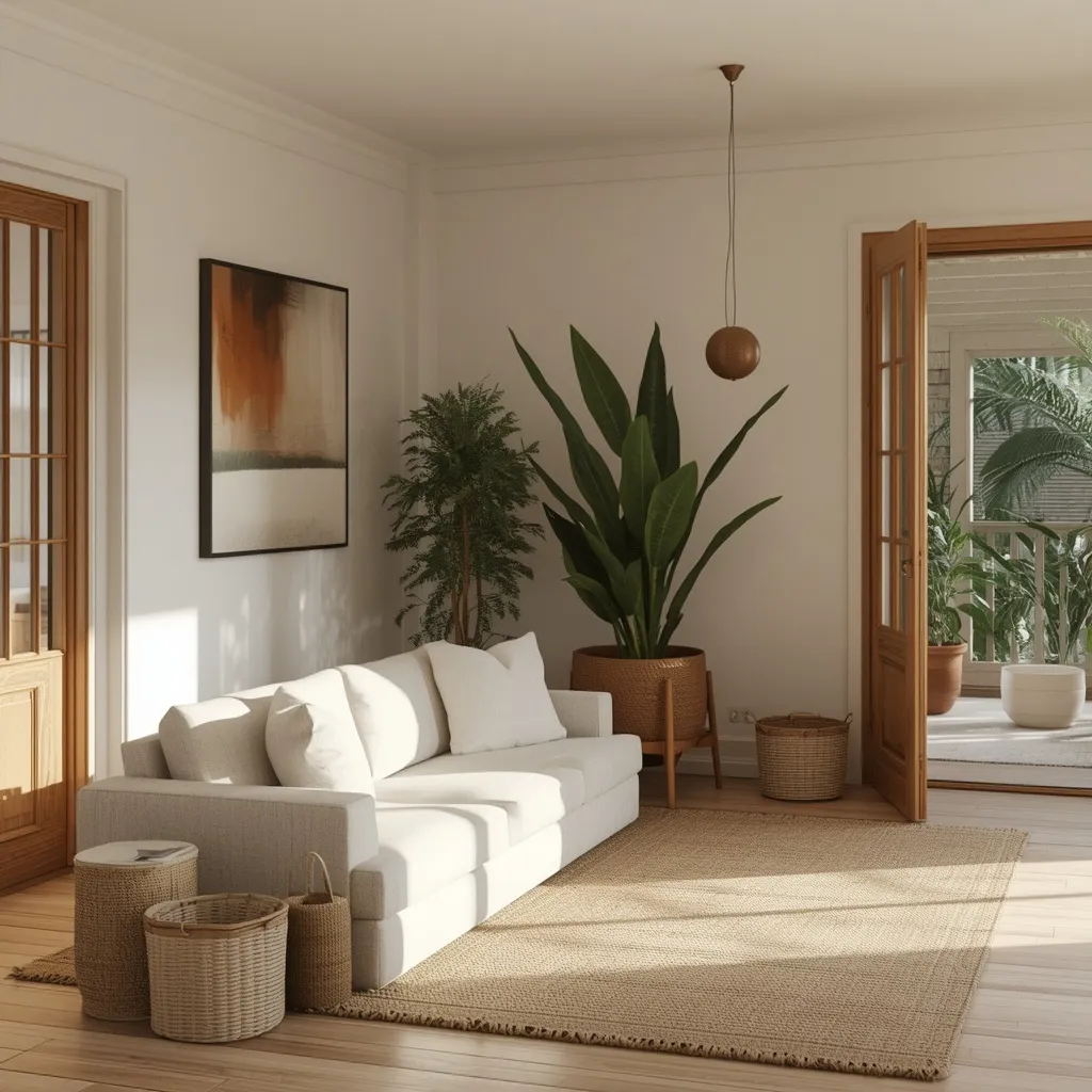 California casual living room