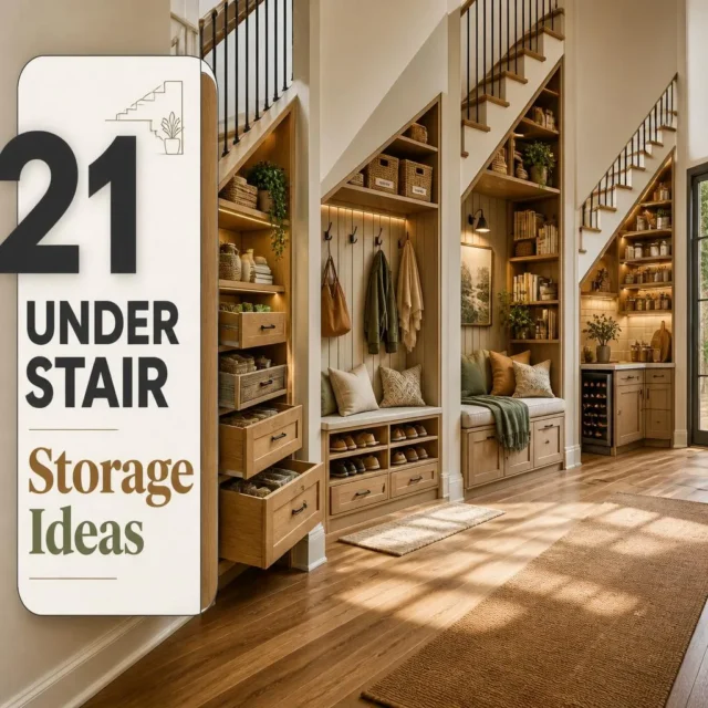 21 Clever Under Stair Storage Ideas for Every Home
