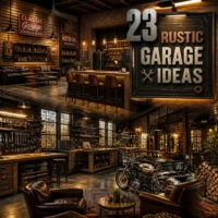 23 Rustic Garage Ideas to Give Your Space Warmth and Character