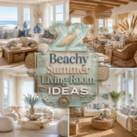 22 Beachy Summer Living Room Ideas