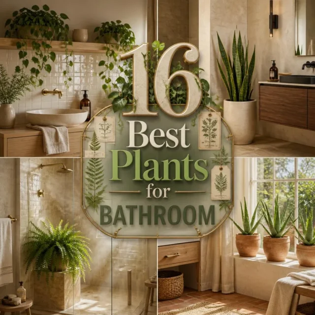 16 Best Plants for Bathroom Ideas That Thrive