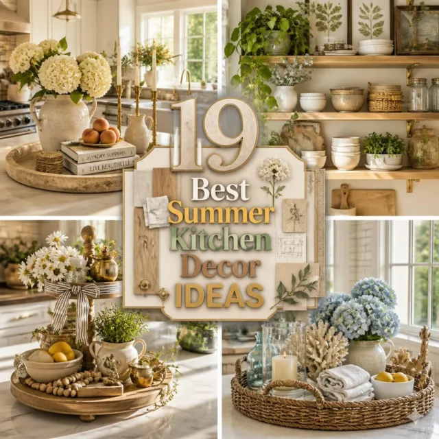 19 Best Summer Kitchen Decor Ideas to Try