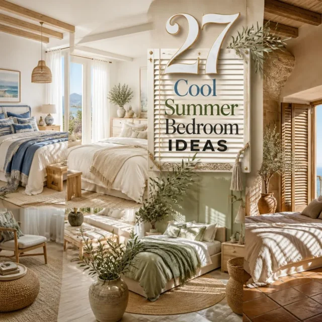 27 Cool Summer Bedroom Ideas for Every Style