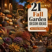 21 Fall Garden Decor Ideas for a Cozy Autumn