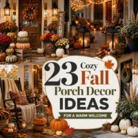 23 Cozy Fall Porch Decor Ideas for a Warm Welcome