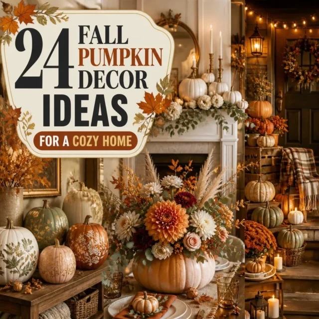24 Fall Pumpkin Decor Ideas for a Cozy Home
