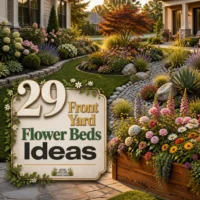 29 Front Yard Flower Beds Ideas