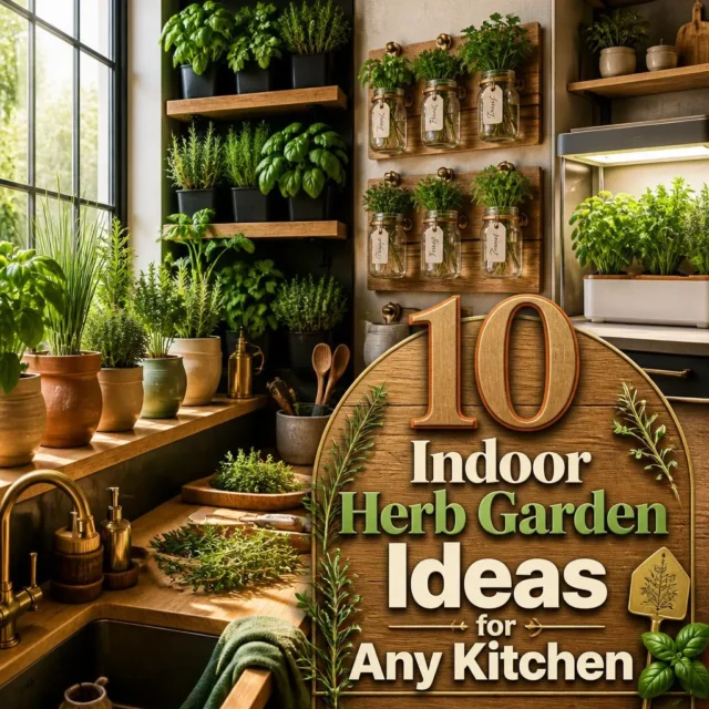 10 Indoor Herb Garden Ideas for Any Kitchen