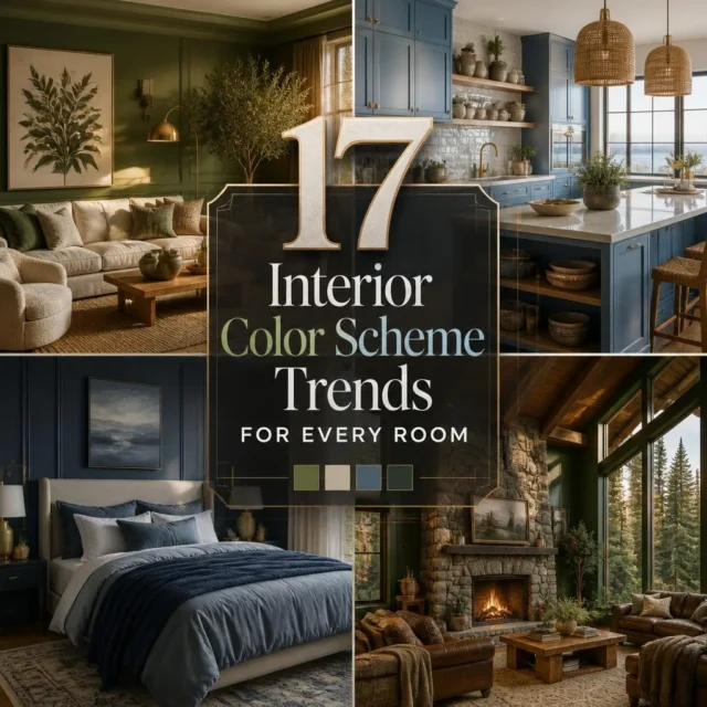 17 Interior Color Scheme Trends for Every Room