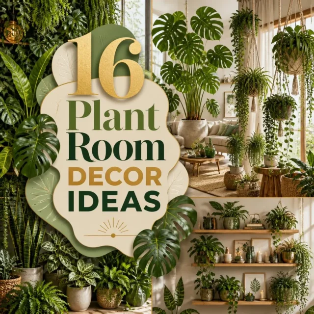 16 Plant Room Decor Ideas for a Greener Home