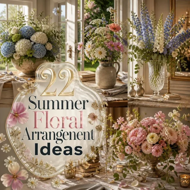 22 Summer Floral Arrangement Ideas You’ll Love