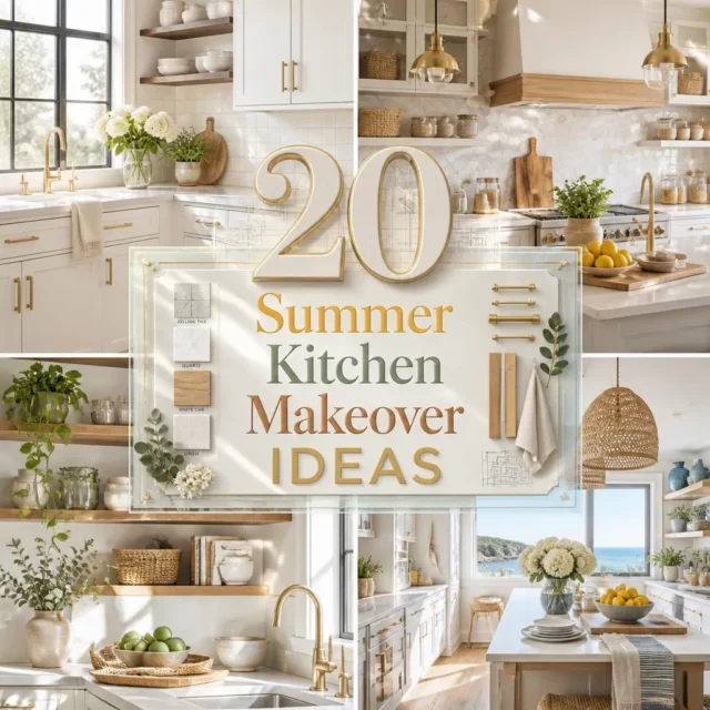 20 Summer Kitchen Makeover Ideas to Try