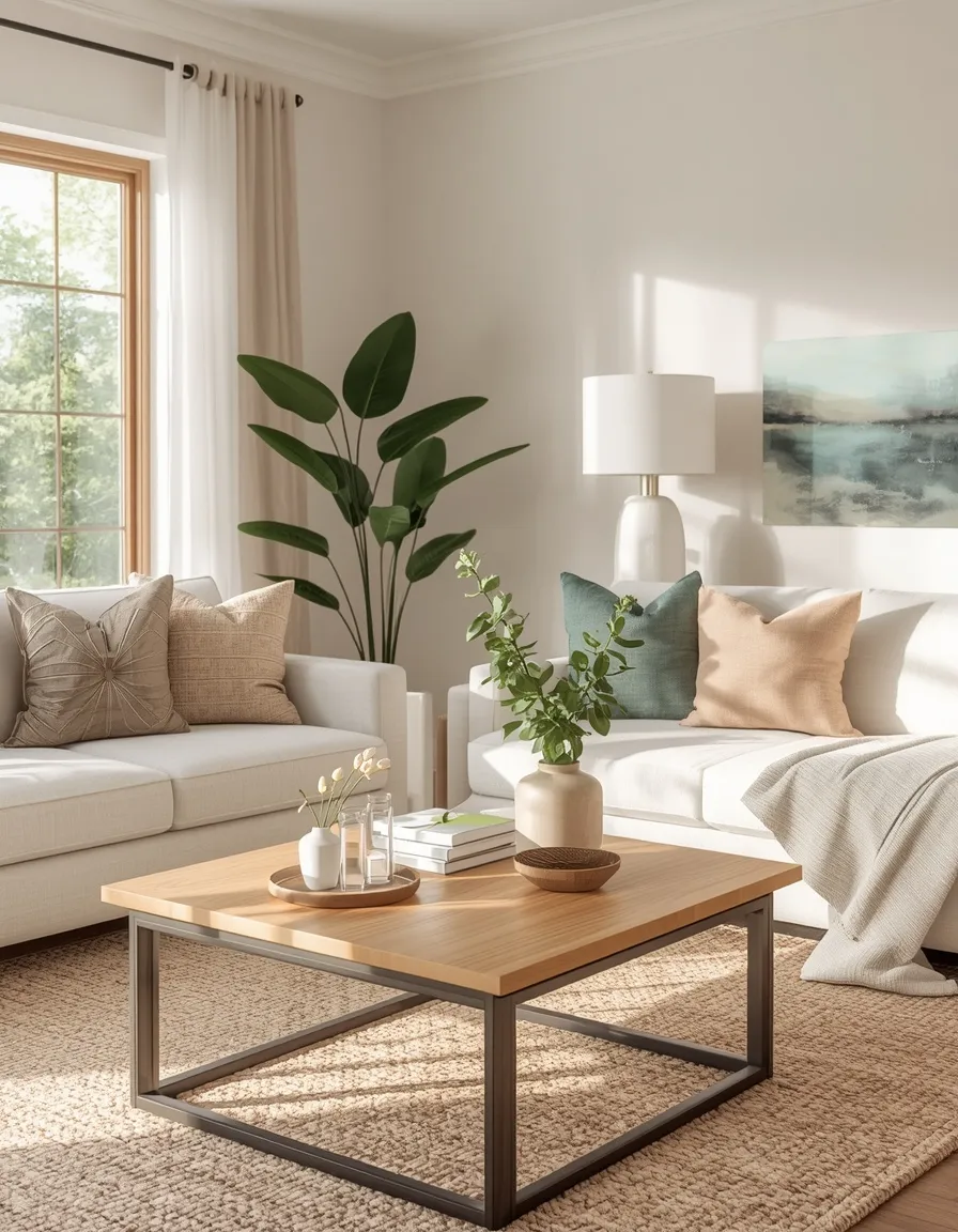 Shop-your-home summer living room refresh