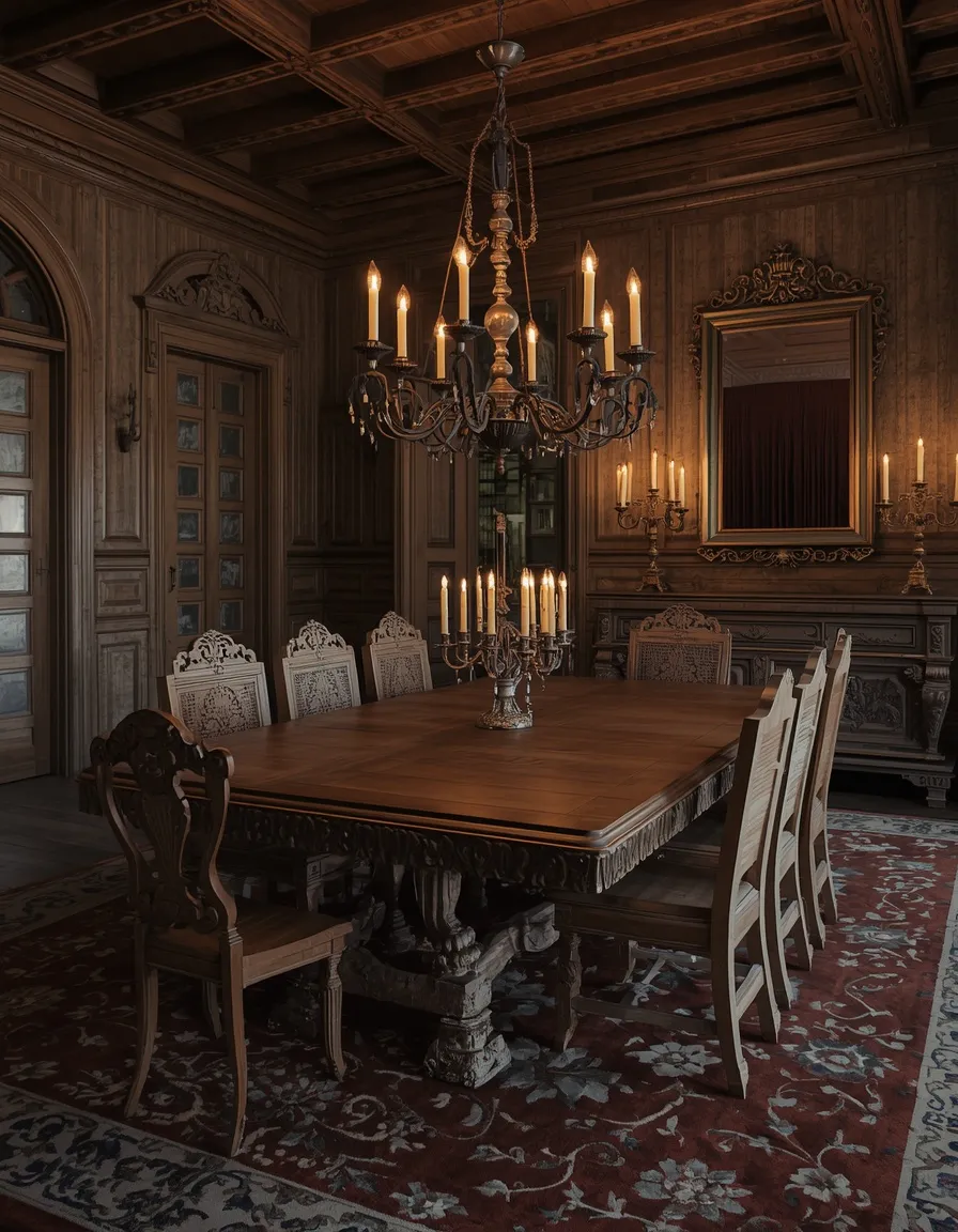 Grand old world dining room