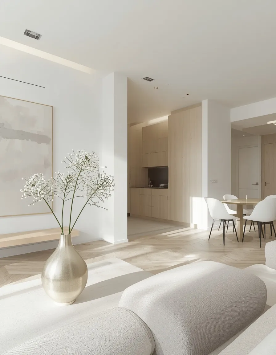 Modern minimalist apartment reset