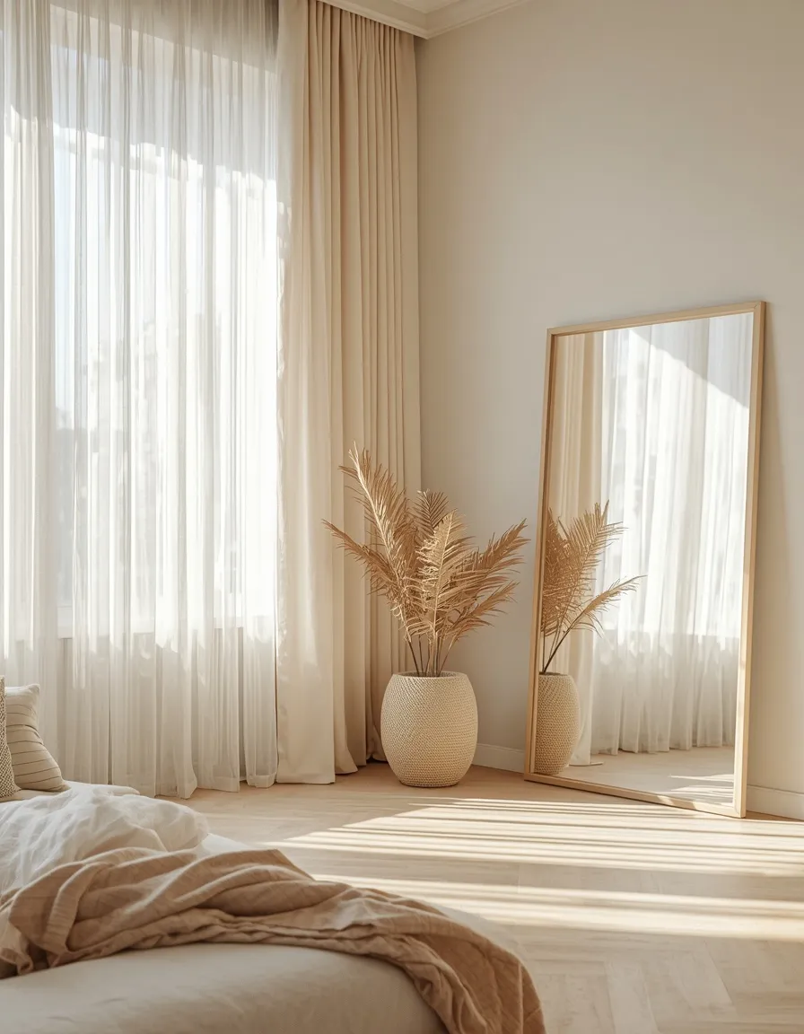 Natural light maximized apartment room