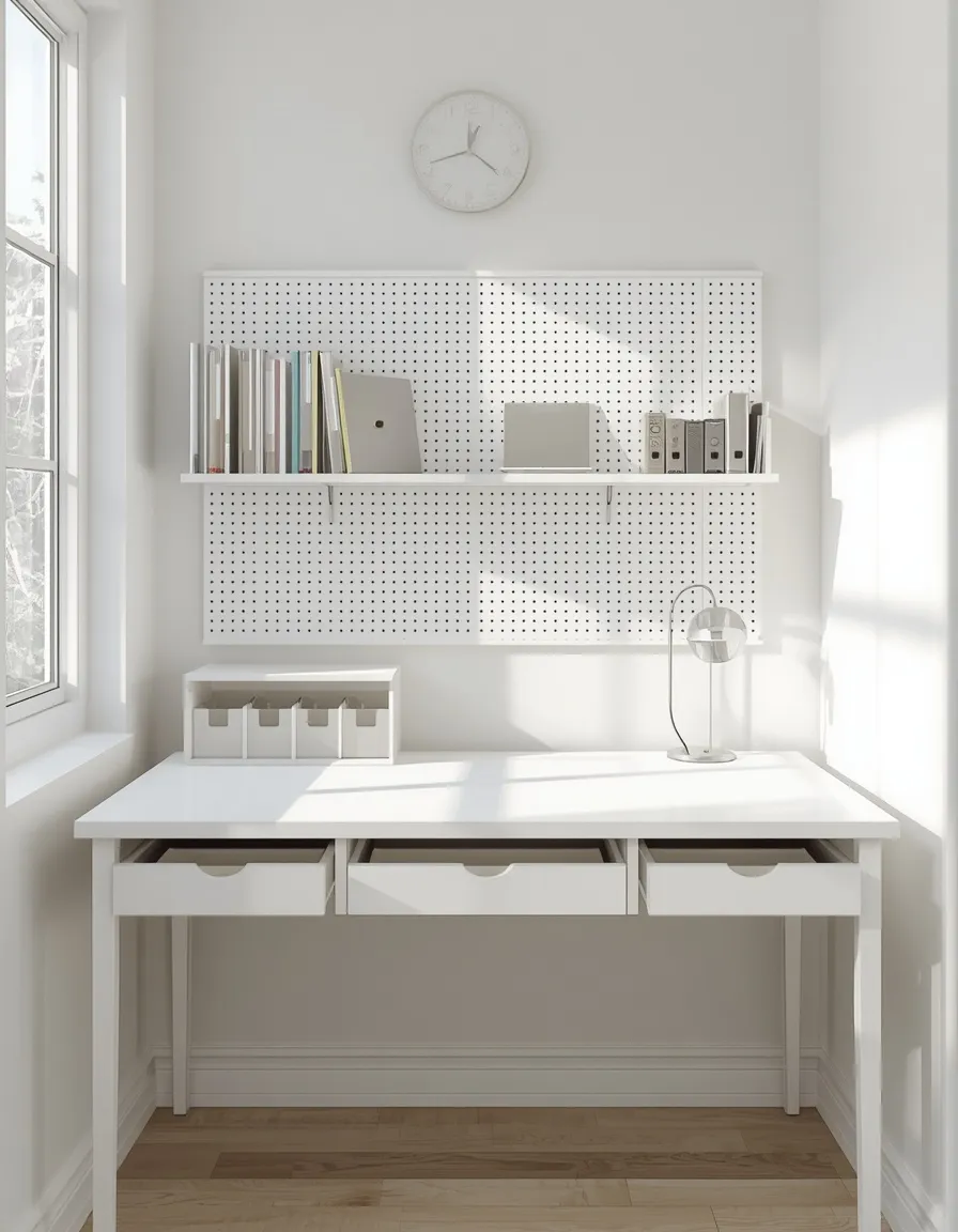 Organized desk command center