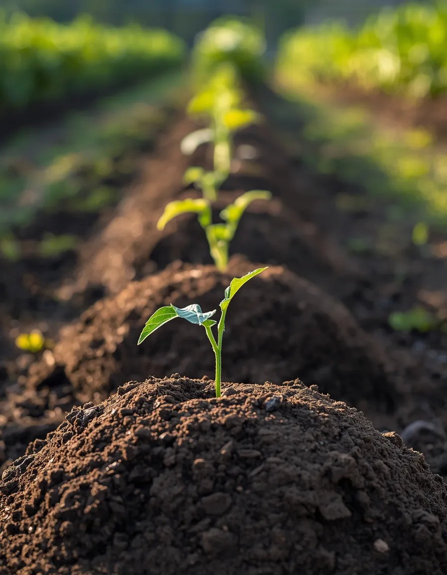 Cucumber Hill or Mound Planting