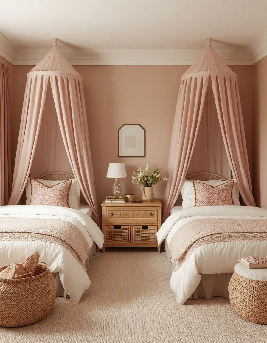 Shared bedroom for two girls