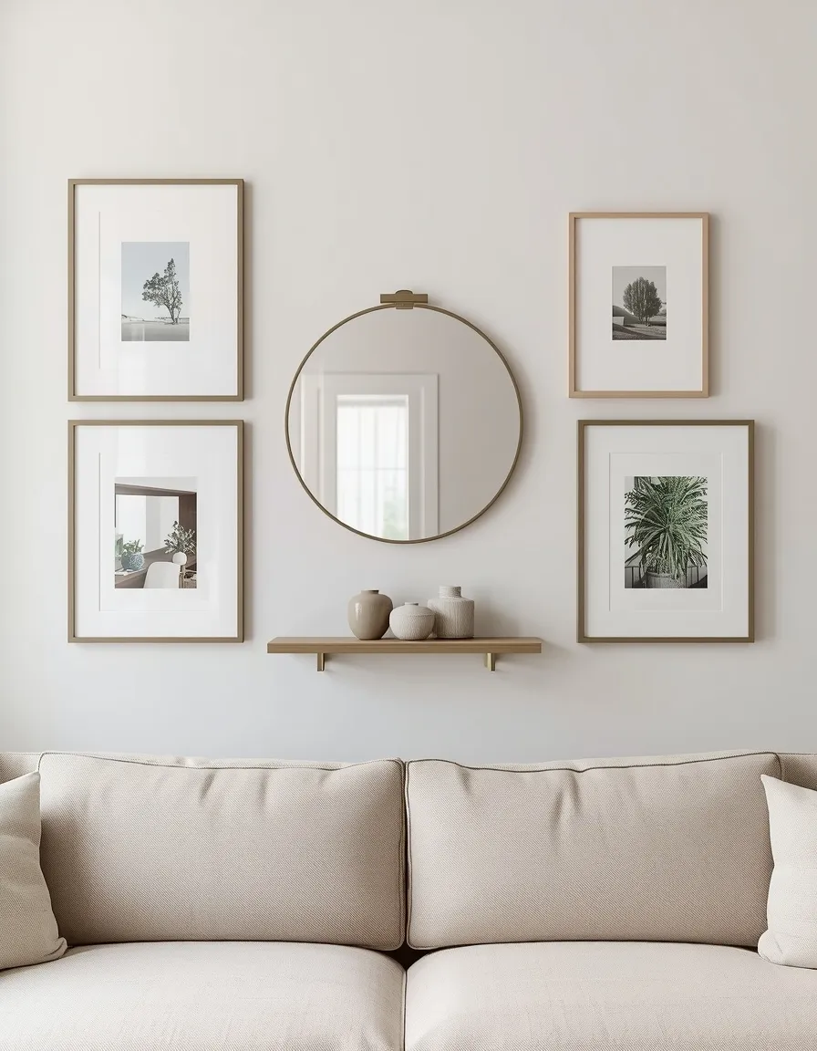 Curated Modern Gallery Wall Design