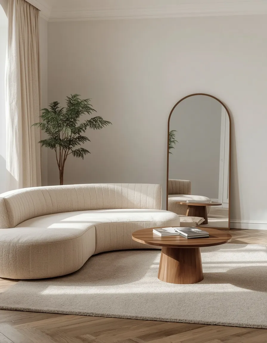 Curved Furniture Modern Interior Design