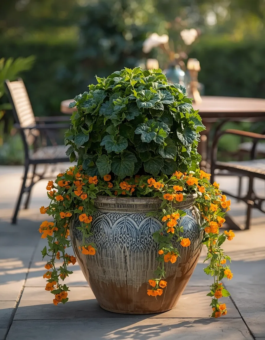 Ornamental Cucumber Container