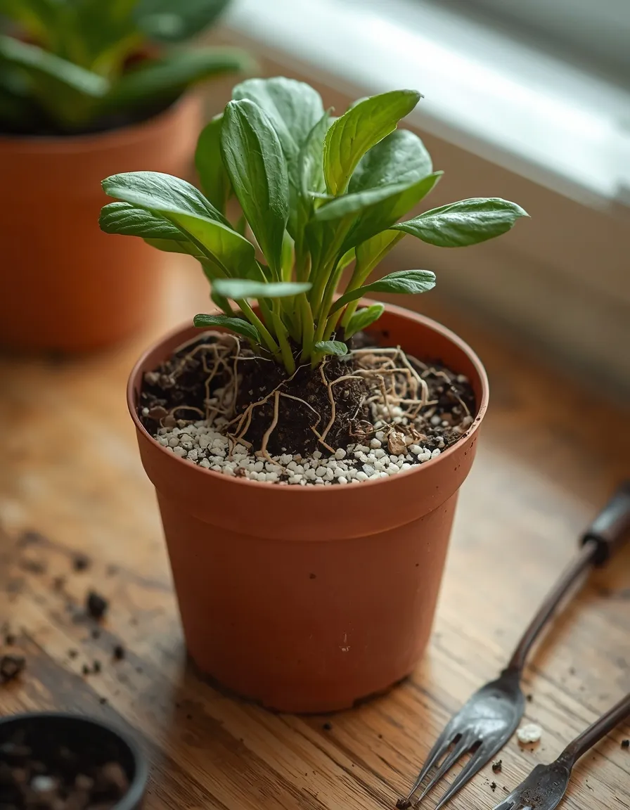 Light soil mix for African violets