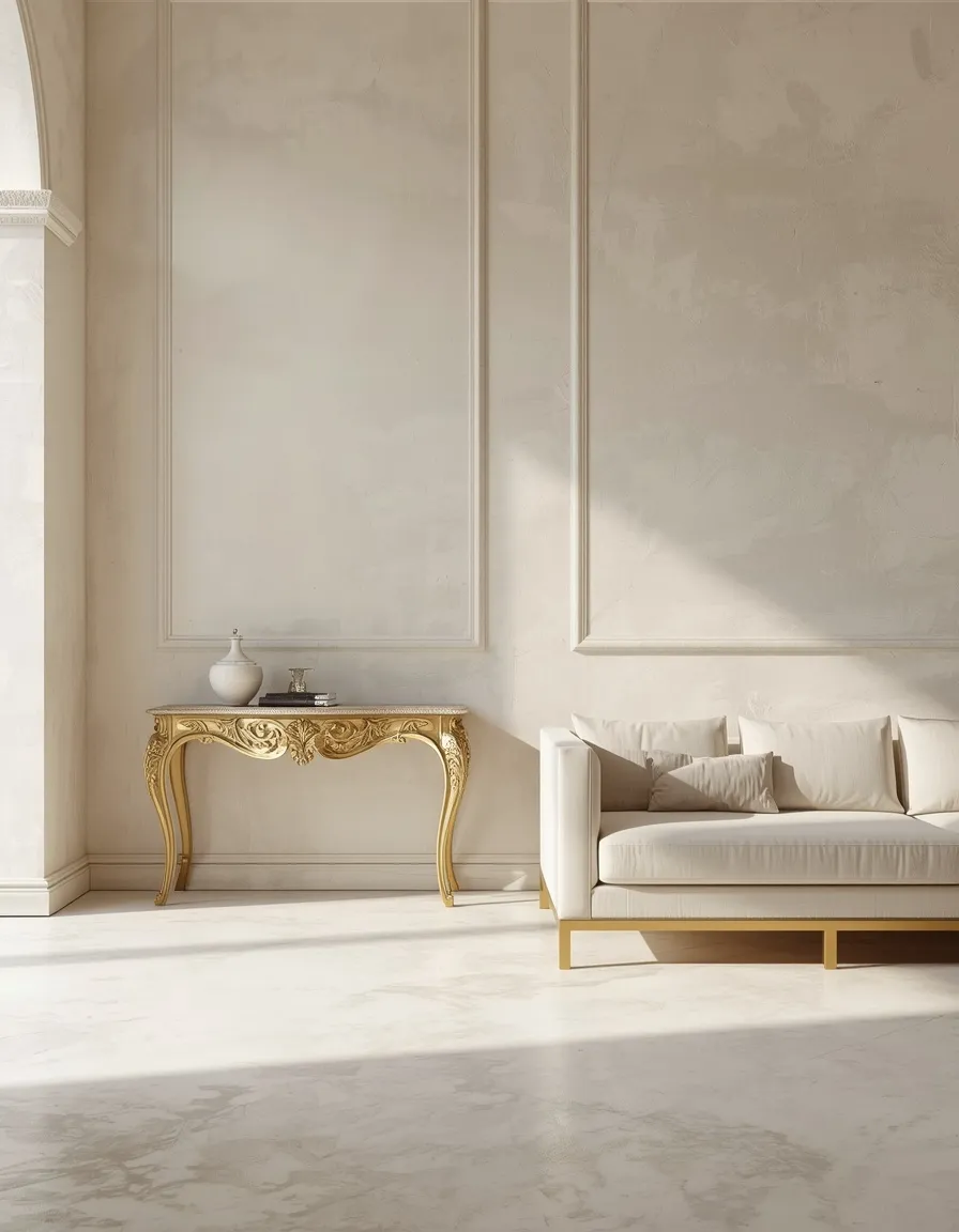 Modern old world interior blend