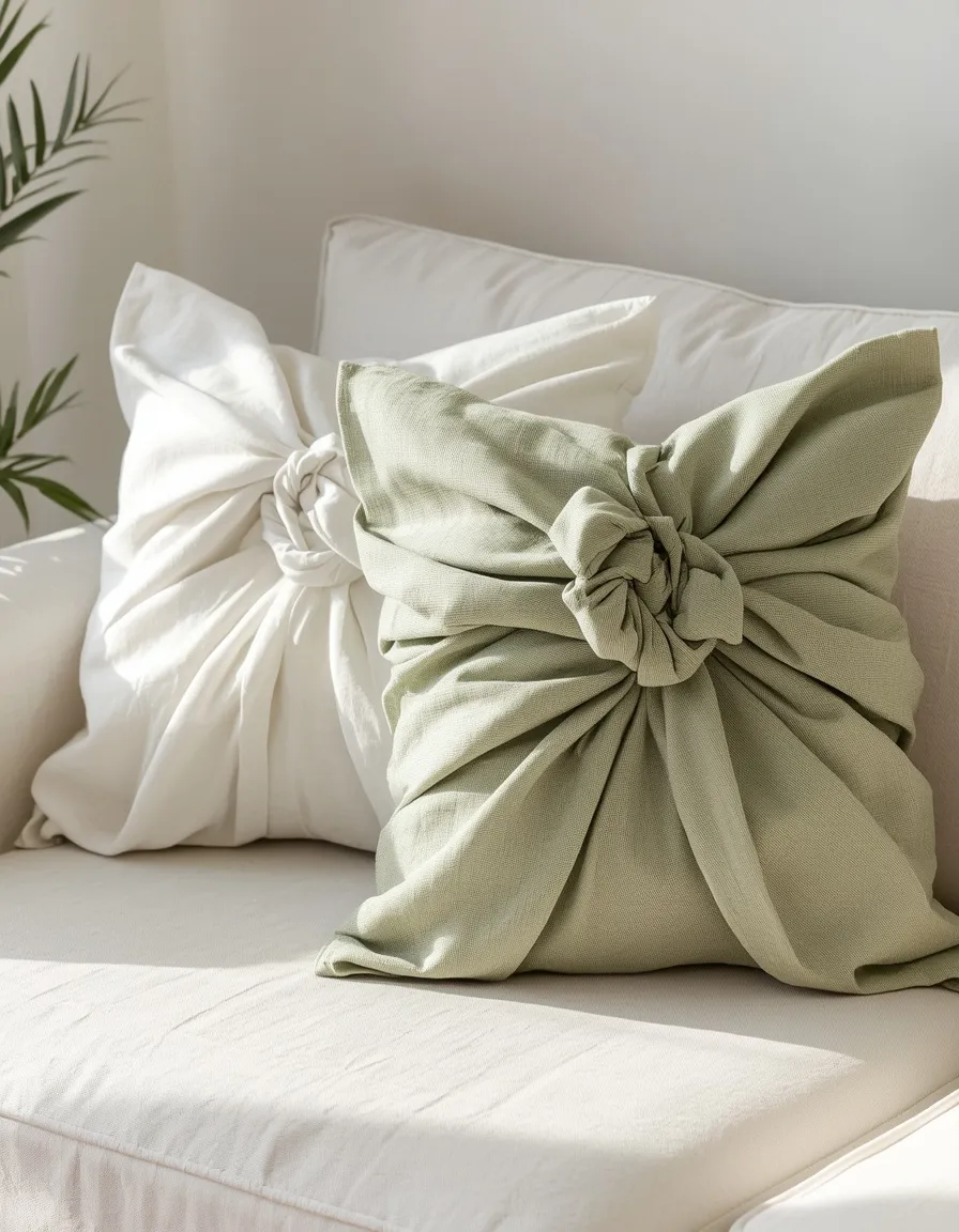 No-sew summer cushion cover refresh