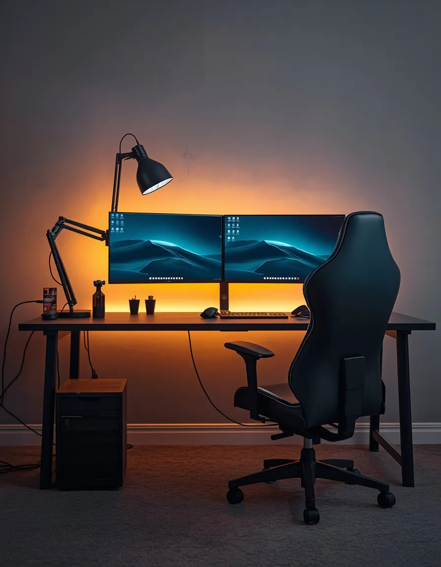 Gaming and work command center office