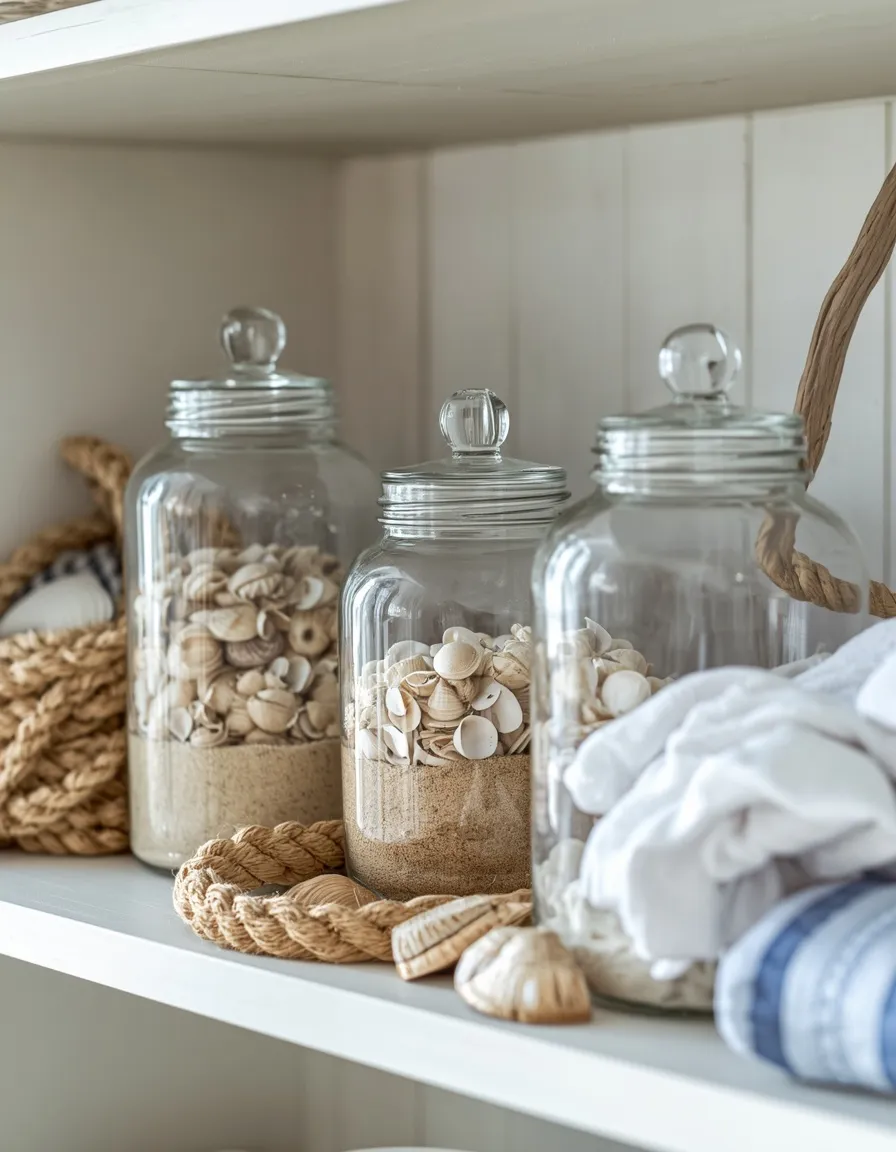 Dollar-store coastal summer decor