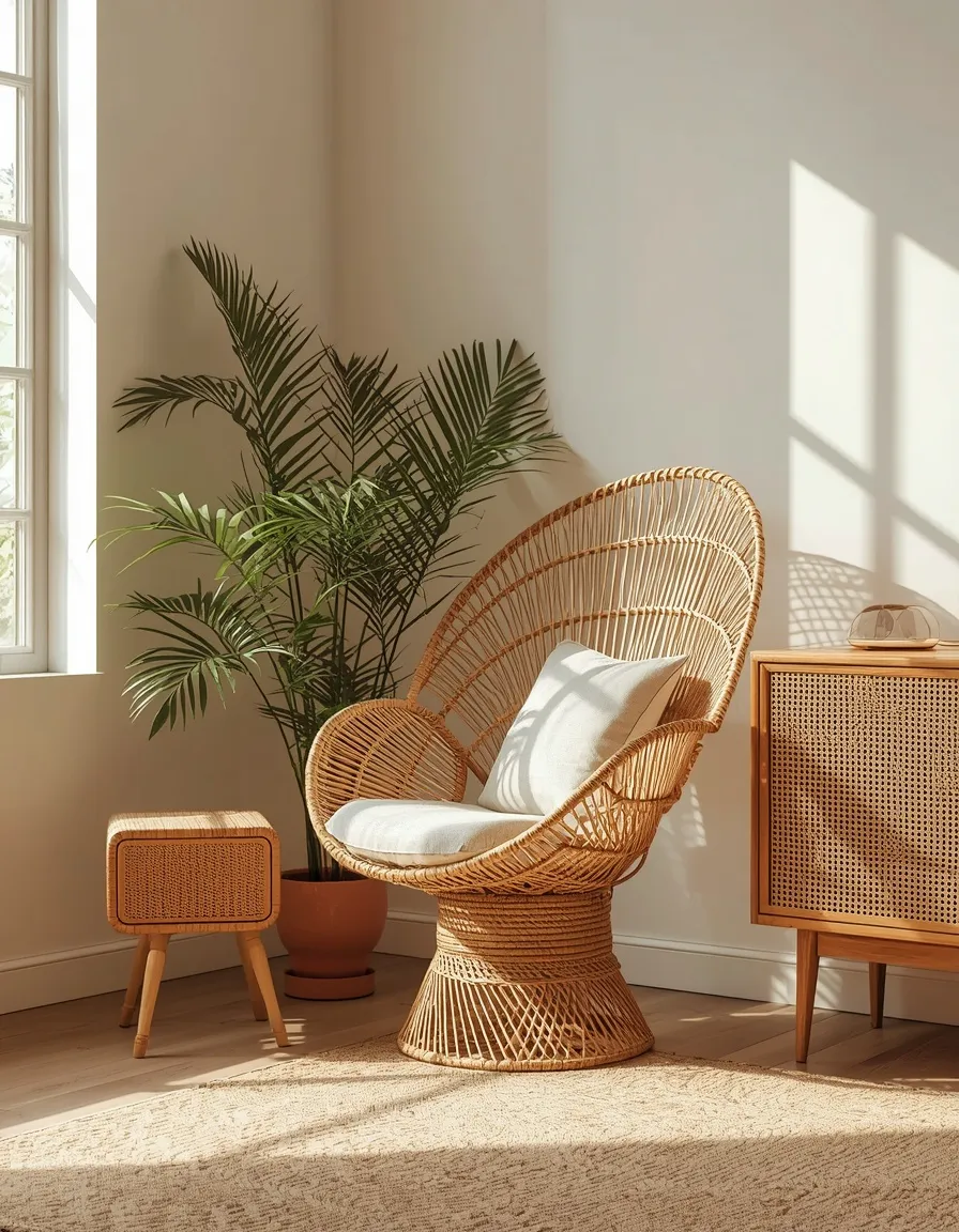 Rattan and cane furniture focus