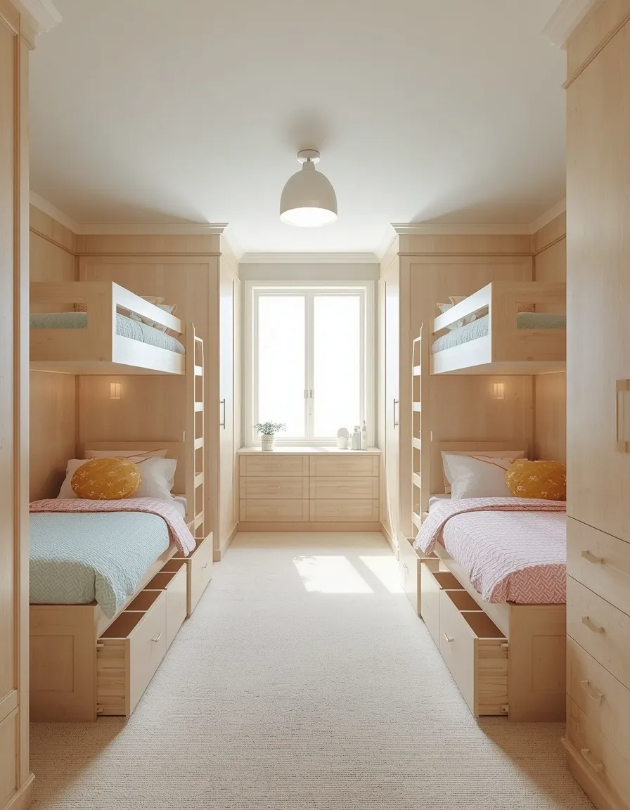 Bunk bed and single for three kids