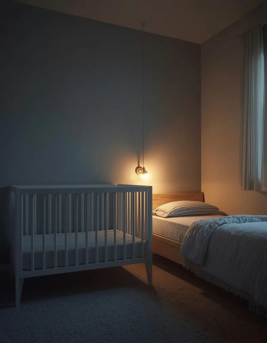 Baby and toddler shared bedroom